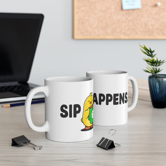 11oz White Mug