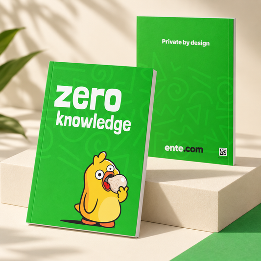 Ente notebook in sunlight with green scenery