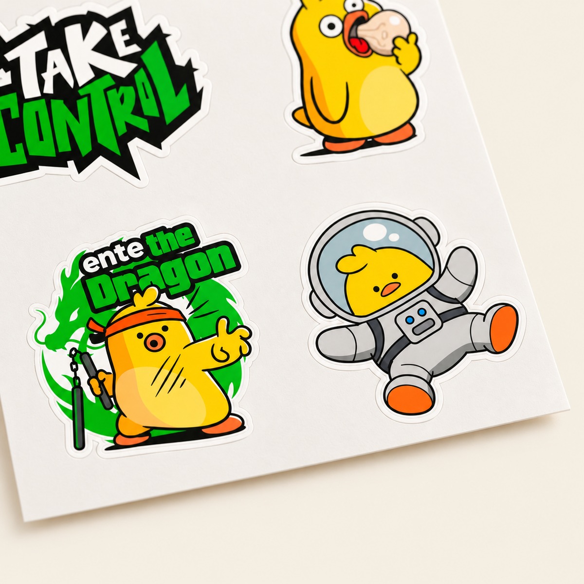 stickers detail